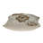 Parkland Collection Periwinkle Transitional Beige Throw Pillow