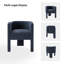 Chaise avec accoudoirs à dossier bas Braien-1809469412