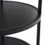 Table de salle à manger circulaire moderne avec rangement double couche, diamètre de 47,3 po-130188406