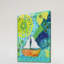 « orange bateau » par jill lambert, reproduction d’art sur toile tendue-17682766