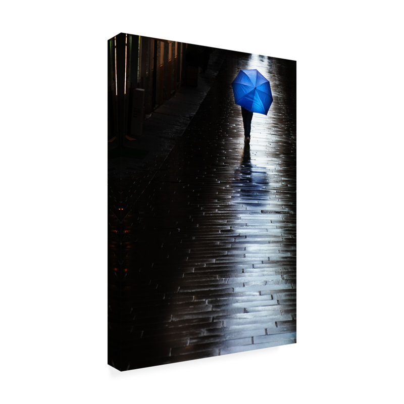 Art sur toile Massimo Della Latta In Blu, H 12 po x l 19 po