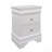 Metallic White Nightstand-529675708
