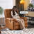 360° Rotation Single Recliner with Phone Holder-1956003289