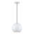 Cavill Led White Globe Pendant-121436201