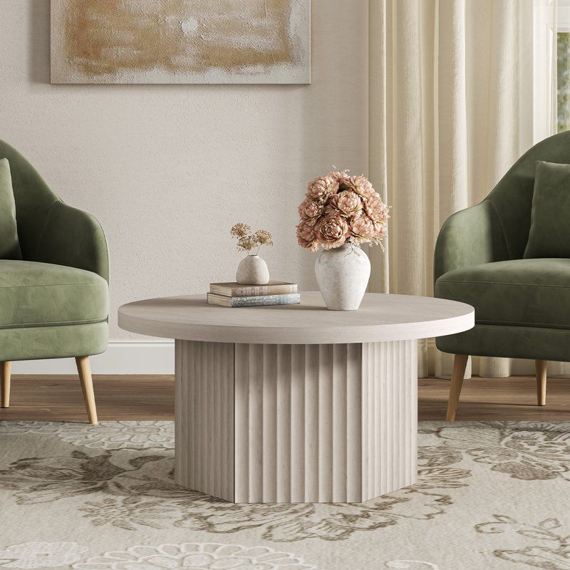 Table basse Cesiro, Blanc