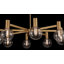 Lustre linéaire moderne en chrome à 5 lumières Rorem-86792435-119306032
