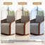 Upholstered Swivel Barrel Chair-2102375553