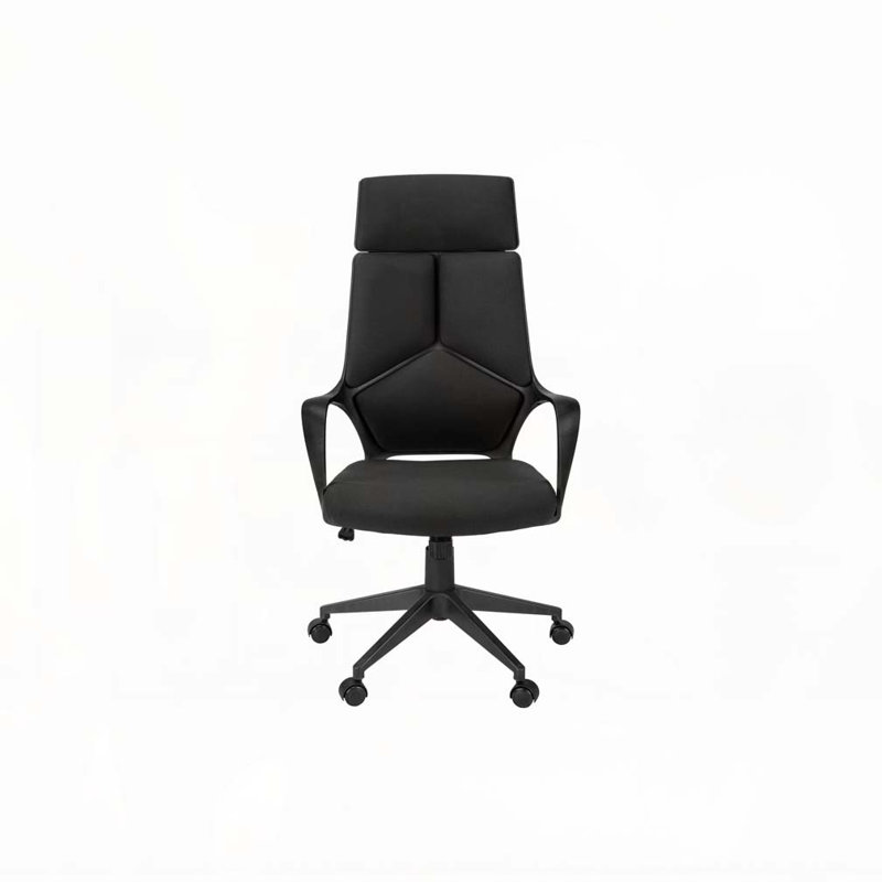 Office Chair,Adjustable Height,Swivel,Ergonomic,Armrests,Computer Desk,Work,Grey Mesh,White Metal,Contemporary,, White