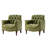 Orme 32" W Tufted Genuine Leather Armchair-122503353