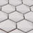 2" x 2" Porcelain Honeycomb Mosaic Wall & Floor Tile-66982321