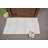 Handmade Neutral Toned Striped Beige Door Mat for Elegant Entryway Floor Covering Decor