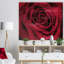«Red Rose Petals with Rain Droplets», photographie-401517740-401517736