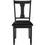 Chaise d'appoint rembourrée à dossier en lattes-1329749831