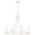 Mumme 8 - Light Dimmable Wagon Wheel Chandelier