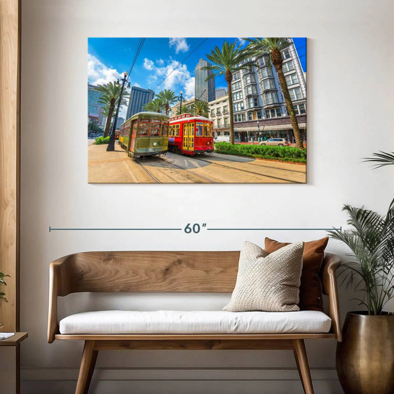 Lignes de métro Sireci New Orleans, H 30 po x l 45 po