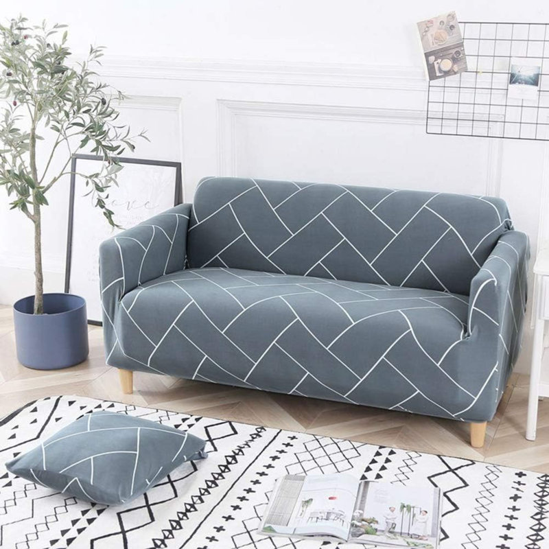 Slipcover, 51cm H x 170cm W x 51cm D