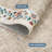 Washable Living Room Rug Floral Bordered Area Rugs Soft Thin Indoor Carpet for Bedroom Modern Throw Aesthetic Mat Non Slip Stain Resistant Carpet for Dining Room Office-139070535