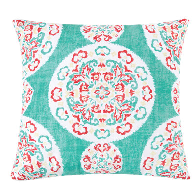 Medallion Printed Throw Pillow