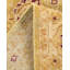 Tapis ivoire traditionnel noué à la main de conception unique 6 pi 1 po x 9 pi Keenan