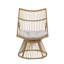 Chaise et table d'appoint