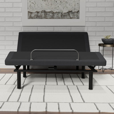 Queen Size Base With 3" - 12" Adjustable Leg Heights & Voice Command Bed Base, Zero User-