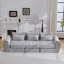 Canapé modulaire Cloud, canapé-lit pliant convertible, canapé modulaire rembourré - parfait pour le salon, la chambre à coucher et l'espace de divertissement-1848468154