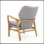 Fauteuil capitonné polyvalent avec quatre pieds stables pour diverses utilisations