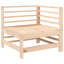 17 Stories Garden Corner Sofas 2 Pcs Solid Wood-157975230
