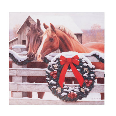 " Christmas Horse Farm "