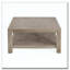 Table basse carrée avec rangement