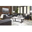 Ehitan 70' Genuine Leather Sofa