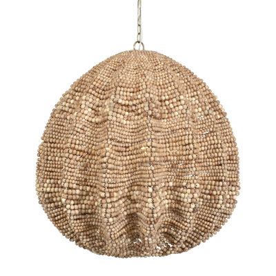  Luminaire suspendu en bois 5 lumières Kauri