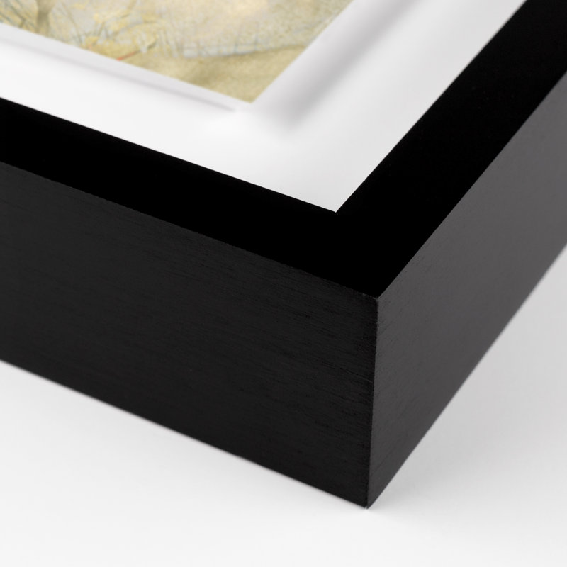 Entertain The Thought, No.05 Print by Fountain Grass Studios, Black, 48" H x 36" W x 2.5" D