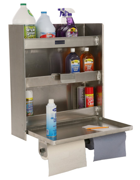 Aster Steel Single Storage Cabinet ( 30 " H x 25.875 " W x 12.25 " D)