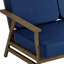 Causeuse d'extérieur en teck massif avec coussin et accoudoirs-605673261-605673266