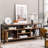 Milarose Unfinished TV Stand for TVs up to 65"