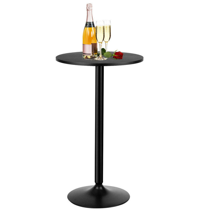 Conant Round Metal Base Dining Table