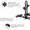 Metal Surface Mounted Bike Rack