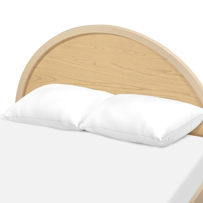 Moab Full Bed, Full/Double, Taupe/Ash