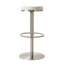 Alfonz Swivel Upholstered Adjustable Height Counter Stool with Metal Frame-1876646027