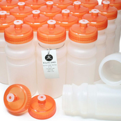 Paquet de 100 bouteilles de 20 onces, sans BPA, fabriqué aux États-Unis, lavable au lave-vaisselle