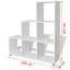 Latitude Run Staircase Bookcase 142 Cm Engineered Wood-894671257-894671260