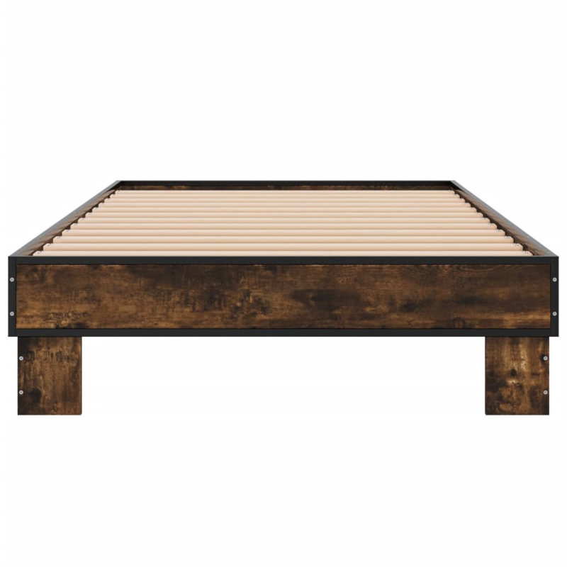 Jerad Bed, Smoked Oak, Small Single (2'6)