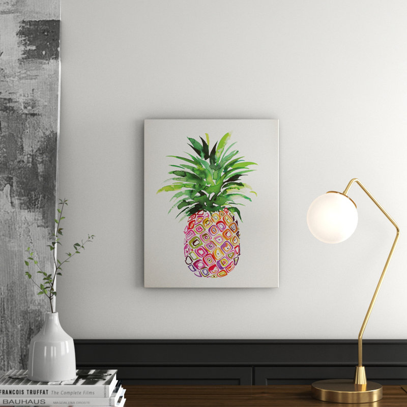 Pineapple by Summer Thornton - No Frame Painting