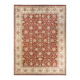 Classic One-of-a-Kind 9' 2" X 12' 4" Hand Knotted Area Rug
