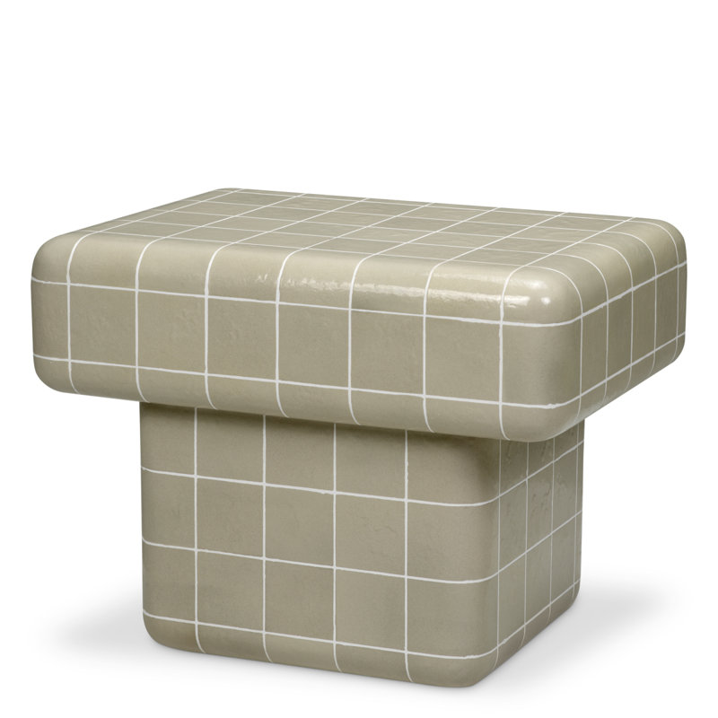 Outdoor Side Table Mateo Light Gray