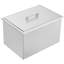 Glacière en acier inoxydable 32 pi x 32 po x 13 po