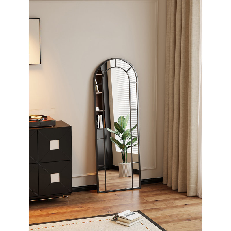 Miroir pleine longueur rétro antidéflagrant, 70.87" H x 27.56" W