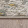 Annya Modern Abstract Power Loom Gold/Birch Rug