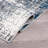 Pownal Abstract Performance Blue/Ivory/Gray Rug-898693484